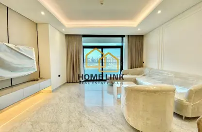 Apartment - 2 Bedrooms - 3 Bathrooms for rent in Marina Residences 195 - Marina District - Lusail Apartment - 2 Bedrooms - 3 Bathrooms for rent in Marina Residences 195 - Marina District - Lusail