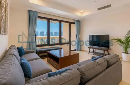 Apartment - 2 Bedrooms - 2 Bathrooms for rent in West Porto Drive - Porto Arabia - The Pearl Island - Doha