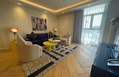 Hotel Apartments - 3 Bedrooms - 4 Bathrooms for rent in Fox Hills A13 - Fox Hills - Lusail