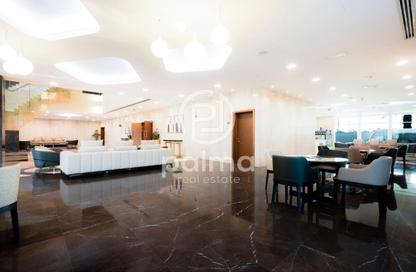 Office Space - Studio - 4 Bathrooms for rent in Marina Residences 195 - Marina District - Lusail