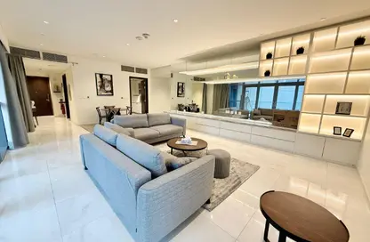 Apartment - 1 Bedroom - 2 Bathrooms for rent in Seef Lusail Tower 1 - Seef Lusail - Lusail City - Lusail