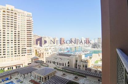 Apartment - 2 Bedrooms - 3 Bathrooms for rent in East Porto Drive - Porto Arabia - The Pearl Island - Doha