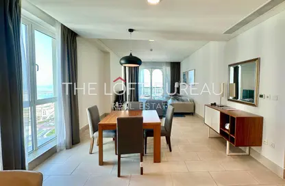 Apartment - 1 Bedroom - 2 Bathrooms for rent in Viva West - Viva Bahriyah - The Pearl Island - Doha