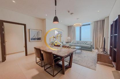 Apartment - 2 Bedrooms - 3 Bathrooms for rent in Lusail Marina Heights - Marina District - Lusail