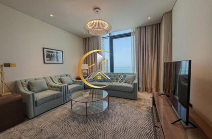 Apartment - 2 Bedrooms - 3 Bathrooms for rent in Lusail Marina Heights - Marina District - Lusail