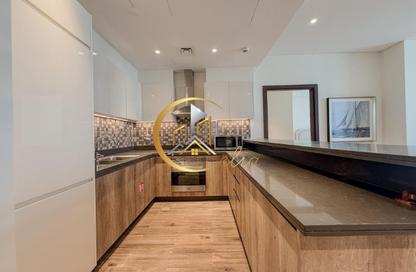 Apartment - 2 Bedrooms - 3 Bathrooms for rent in Lusail Marina Heights - Marina District - Lusail