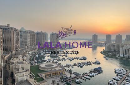 Apartment - 1 - 2 for rent in East Porto Drive - Porto Arabia - The Pearl Island - Doha
