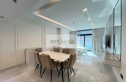 Apartment - 2 Bedrooms - 3 Bathrooms for rent in Lusail Marina Heights - Marina District - Lusail