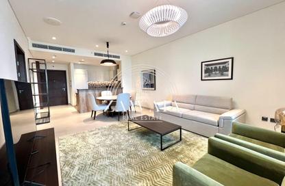 Apartment - 1 Bedroom - 2 Bathrooms for rent in Lusail Marina Heights - Marina District - Lusail