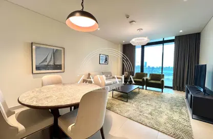 Apartment - 1 Bedroom - 2 Bathrooms for rent in Lusail Marina Heights - Marina District - Lusail