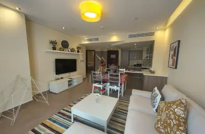 Hotel Apartments - 2 Bedrooms - 2 Bathrooms for rent in Al Sadd Road - Al Sadd - Doha