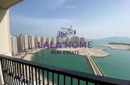 Apartment - Studio - 1 Bathroom for rent in Viva West - Viva Bahriyah - The Pearl Island - Doha