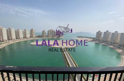 Apartment - Studio - 1 Bathroom for rent in Viva West - Viva Bahriyah - The Pearl Island - Doha