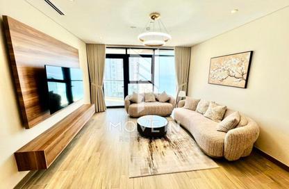 Apartment - 2 Bedrooms - 2 Bathrooms for rent in Seef Lusail Tower 1 - Seef Lusail - Lusail City - Lusail