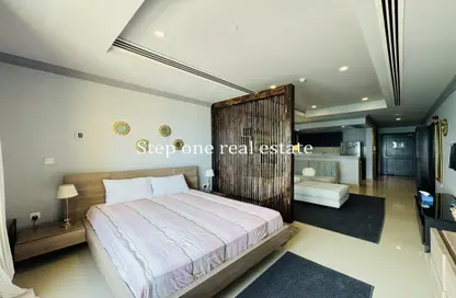 Apartment - Studio - 1 Bathroom for rent in East Porto Drive - Porto Arabia - The Pearl Island - Doha