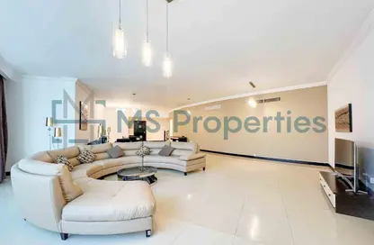 Duplex - 2 Bedrooms - 3 Bathrooms for rent in Beverly Hills Tower - West Bay - West Bay - Doha