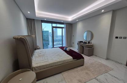 Apartment - 2 Bedrooms - 3 Bathrooms for rent in Lusail Marina Heights - Marina District - Lusail Apartment - 2 Bedrooms - 3 Bathrooms for rent in Lusail Marina Heights - Marina District - Lusail