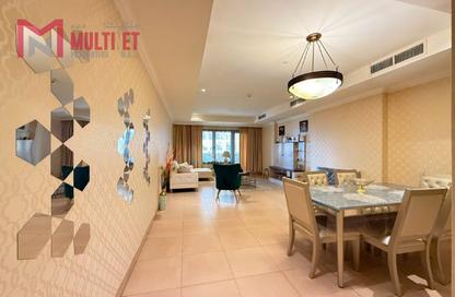 Apartment - 1 Bedroom - 2 Bathrooms for rent in West Porto Drive - Porto Arabia - The Pearl Island - Doha Apartment - 1 Bedroom - 2 Bathrooms for rent in West Porto Drive - Porto Arabia - The Pearl Island - Doha