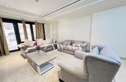Apartment - 1 Bedroom - 2 Bathrooms for rent in East Porto Drive - Porto Arabia - The Pearl Island - Doha Apartment - 1 Bedroom - 2 Bathrooms for rent in East Porto Drive - Porto Arabia - The Pearl Island - Doha