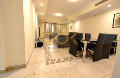 Apartment - 2 Bedrooms - 3 Bathrooms for rent in East Porto Drive - Porto Arabia - The Pearl Island - Doha