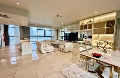 Apartment - 1 Bedroom - 2 Bathrooms for rent in Seef Lusail Tower 1 - Seef Lusail - Lusail City - Lusail Apartment - 1 Bedroom - 2 Bathrooms for rent in Seef Lusail Tower 1 - Seef Lusail - Lusail City - Lusail