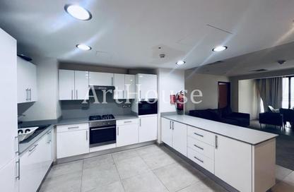 Apartment - 2 Bedrooms - 2 Bathrooms for rent in Lusail Marina Heights - Marina District - Lusail