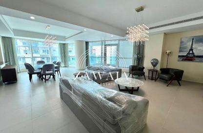 Apartment - 1 Bedroom - 2 Bathrooms for rent in Lusail Marina Heights - Marina District - Lusail