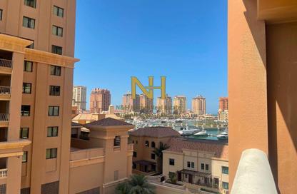 Apartment - 1 Bedroom - 2 Bathrooms for rent in East Porto Drive - Porto Arabia - The Pearl Island - Doha