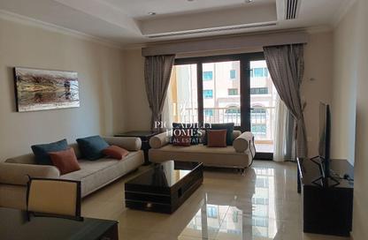 Apartment - 1 - 2 for rent in East Porto Drive - Porto Arabia - The Pearl Island - Doha