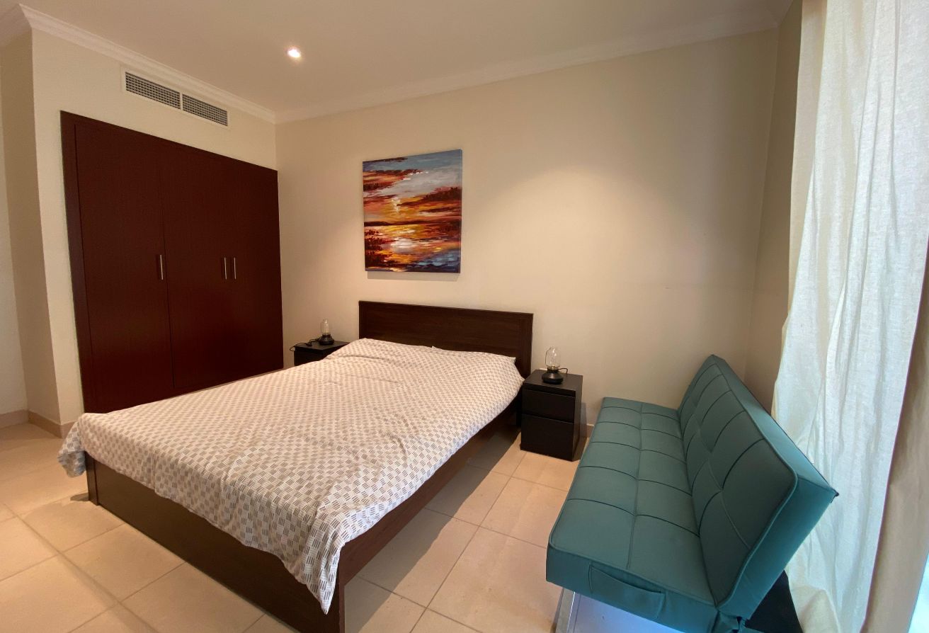 1 BHK Furnished Apartment| Porto Arabia |QAR 7,500 thumbnail 14