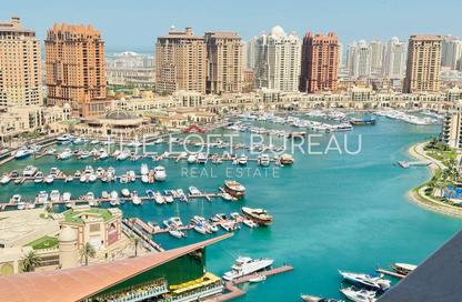 Apartment - 4 Bedrooms - 5 Bathrooms for rent in Tower 7 (Ferrari Tower) - Porto Arabia - The Pearl Island - Doha Apartment - 4 Bedrooms - 5 Bathrooms for rent in Tower 7 (Ferrari Tower) - Porto Arabia - The Pearl Island - Doha