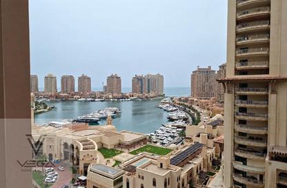 Apartment - 2 - 3 for rent in Tower 7 (Ferrari Tower) - Porto Arabia - The Pearl Island - Doha