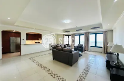 Apartment - 3 Bedrooms - 4 Bathrooms for rent in East Porto Drive - Porto Arabia - The Pearl Island - Doha