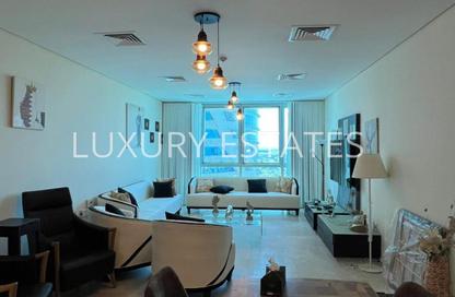 Apartment - 2 Bedrooms - 4 Bathrooms for rent in Zig Zag Tower B - Zig Zag Towers - West Bay - Doha