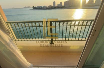 Townhouse - Studio - 1 Bathroom for rent in Viva West - Viva Bahriyah - The Pearl Island - Doha