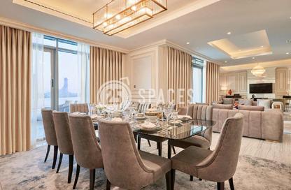 Villa - 5 Bedrooms - 6 Bathrooms for rent in Abraj Bay - Abraj Quartiers - The Pearl Island - Doha