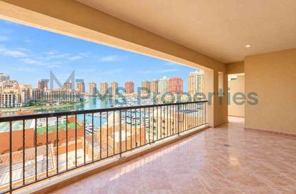 Apartment - 2 - 3 for rent in West Porto Drive - Porto Arabia - The Pearl Island - Doha