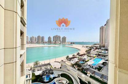 Apartment - 1 Bedroom - 2 Bathrooms for rent in Viva East - Viva Bahriyah - The Pearl Island - Doha