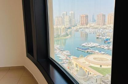 Apartment - 1 Bedroom - 2 Bathrooms for rent in East Porto Drive - Porto Arabia - The Pearl Island - Doha