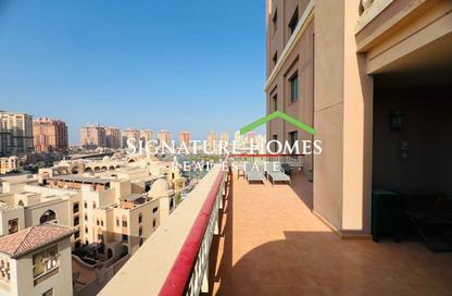 Apartment - 1 - 2 for rent in Tower 5 - Porto Arabia - The Pearl Island - Doha