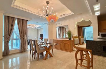 Apartment - 2 Bedrooms - 3 Bathrooms for rent in Viva West - Viva Bahriyah - The Pearl Island - Doha