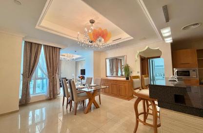 Apartment - 2 Bedrooms - 3 Bathrooms for rent in Viva West - Viva Bahriyah - The Pearl Island - Doha