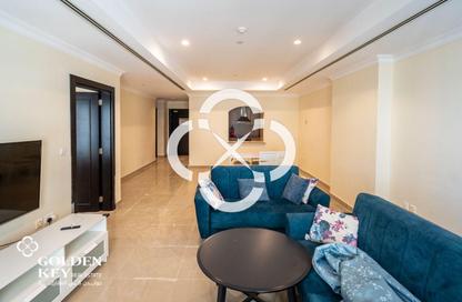 Apartment - 1 Bedroom - 2 Bathrooms for rent in West Porto Drive - Porto Arabia - The Pearl Island - Doha