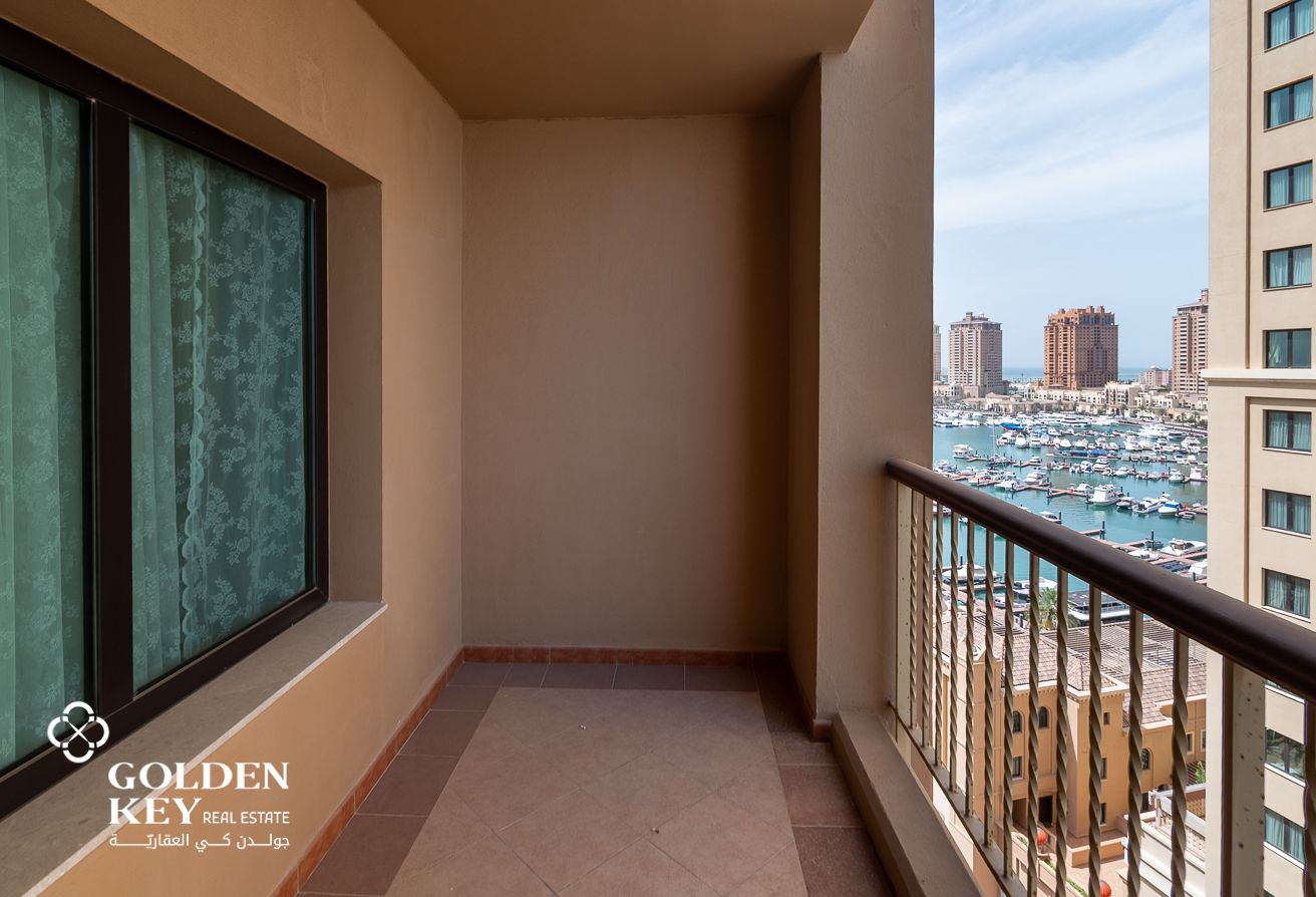 Ready to Move | FF - 1BR w/ Balcony | Porto Arabia