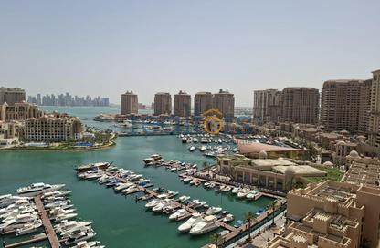 Apartment - 3 Bedrooms - 3 Bathrooms for rent in Tower 13 - Porto Arabia - The Pearl Island - Doha Apartment - 3 Bedrooms - 3 Bathrooms for rent in Tower 13 - Porto Arabia - The Pearl Island - Doha