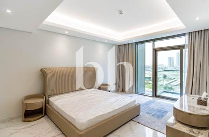 Apartment - 2 - 3 for rent in Lusail Marina Heights - Marina District - Lusail