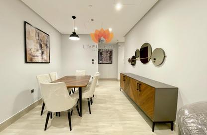 Apartment - 2 Bedrooms - 3 Bathrooms for rent in Lusail Marina Heights - Marina District - Lusail