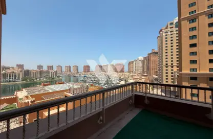 Apartment - 1 Bedroom - 2 Bathrooms for rent in East Porto Drive - Porto Arabia - The Pearl Island - Doha