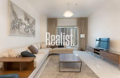 Apartment - 1 Bedroom - 2 Bathrooms for rent in The Residence Tower - Diplomatic Street - West Bay - Doha
