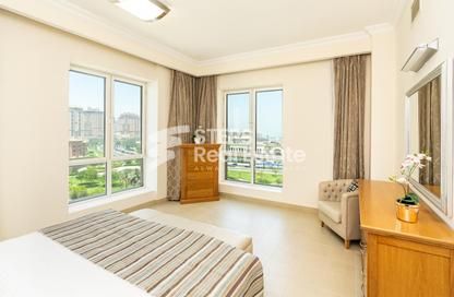 Apartment - 1 - 2 for rent in Viva East - Viva Bahriyah - The Pearl Island - Doha